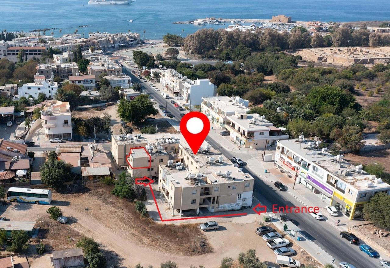 Lovely Ap In The Center Of Kato Paphos מראה חיצוני תמונה