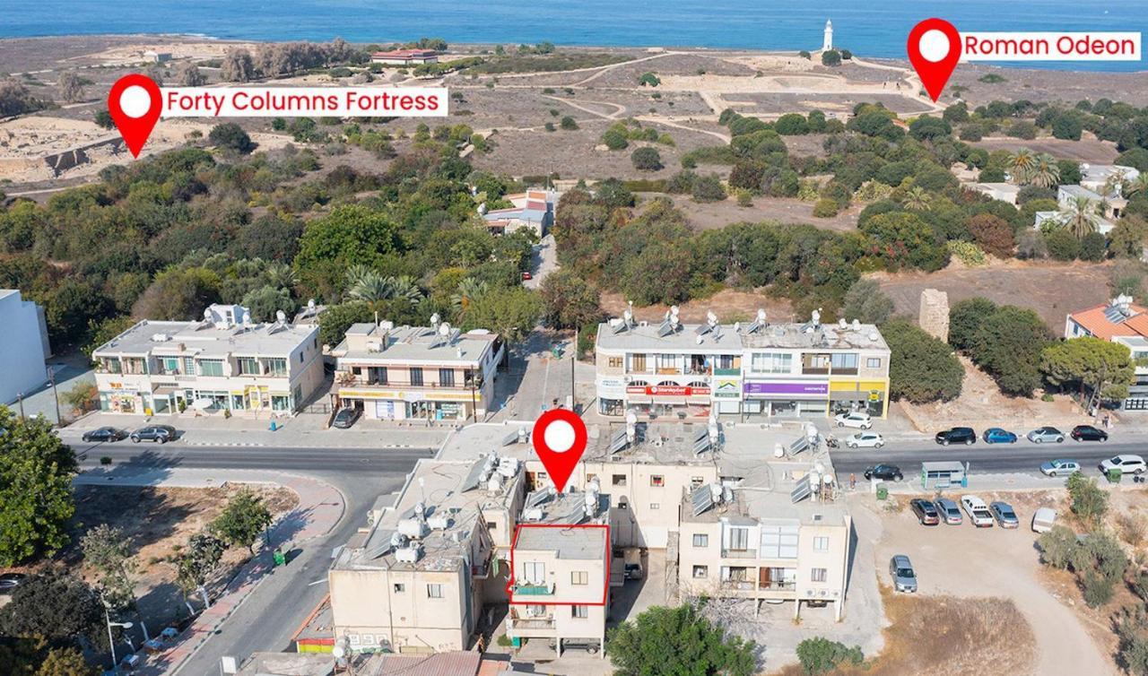 Lovely Ap In The Center Of Kato Paphos מראה חיצוני תמונה